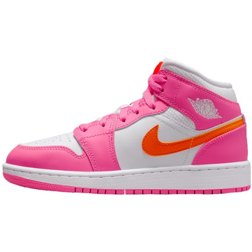 Jordan 1 Mid (GS) Pinksicle Orange