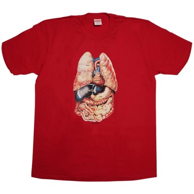 Supreme Guts Tee Red FW18