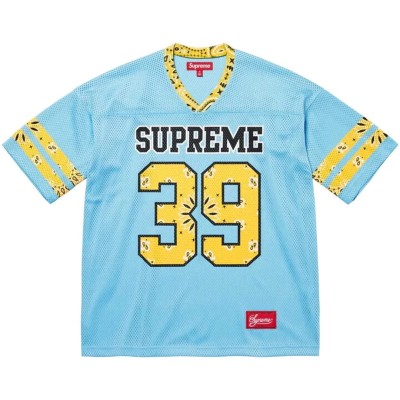 Supreme Bandana Football Jersey Blue