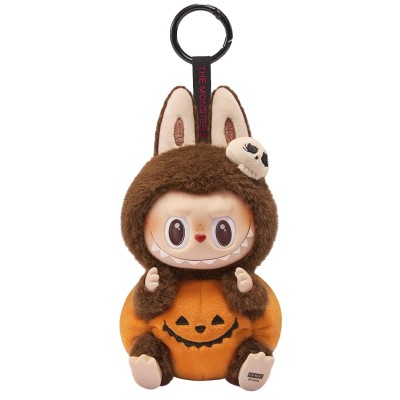 Pop Mart Labubu Happy Halloween Party Series Sitting Pumpkin Vinyl