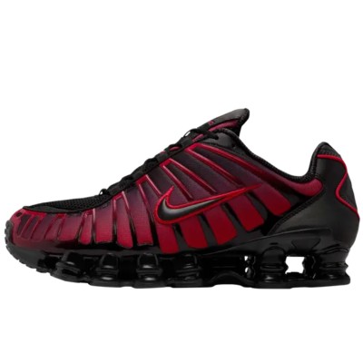 Nike Shox TL Black University Red Gradient