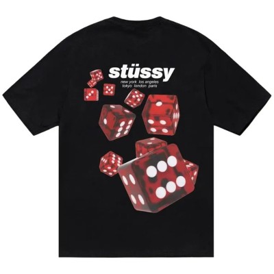 Stussy Rollers Tee Black.jpg