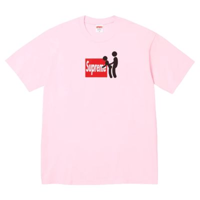 Supreme Stick Tee Pink