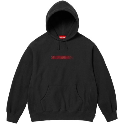 Supreme Swarovski® Motion Logo Hooded Sweatshirt