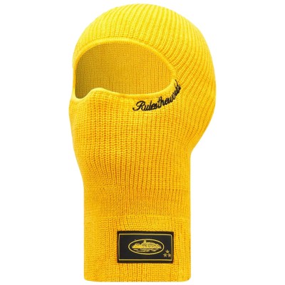Corteiz Knit Balaclava Yellow