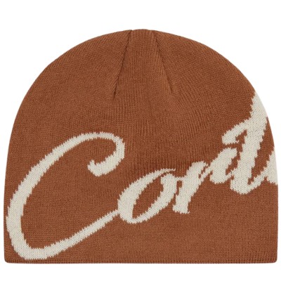 Corteiz OG Strike Beanie Brown