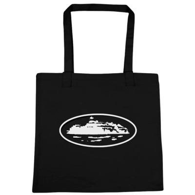Corteiz Totebag - Black/White
