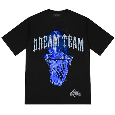 Trapstar Dream Team Tee Black/Blue