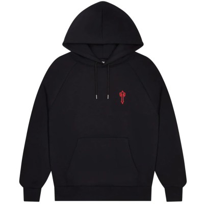 Trapstar Foundation Hoodie Black:Red2.jpg
