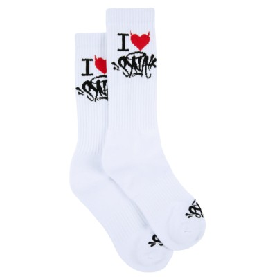 Syna World Skarpetki I Love syna 2PACK White2.jpg