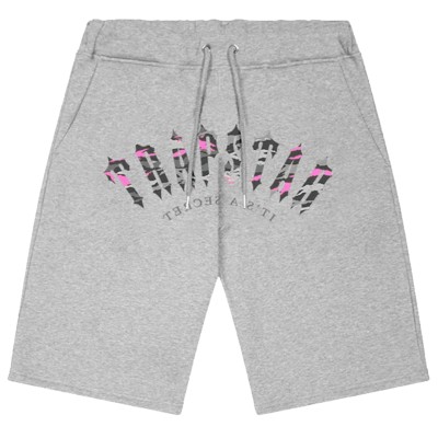 Trapstar Irongate Arch Camo Shorts Grey:Pink.jpg