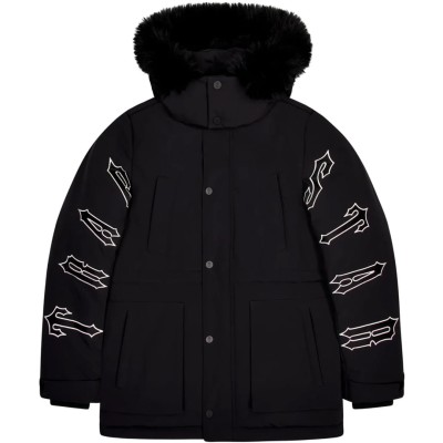 Trapstar Irongate Hooded Parka Black