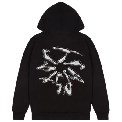 Trapstar Liquid Chrome Hoodie Black.jpg