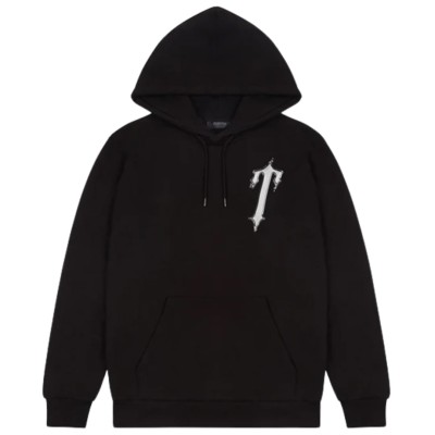 Trapstar Liquid Chrome Hoodie Black3.jpg