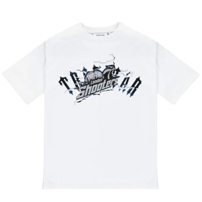 Trapstar Shooters Breaktrough Tee White
