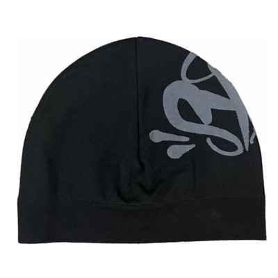 Syna World Syna Big Logo Skull Beanie Black:Grey.jpg