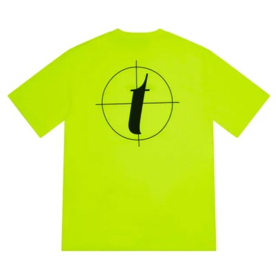 Trapstar Target Print Tee Lime.jpg