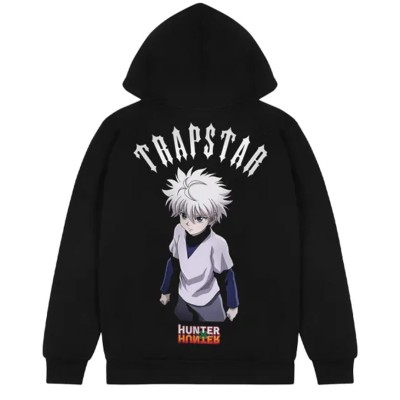Trapstar Hunter x Hunter Resistance Arch Hoodie Black.jpg
