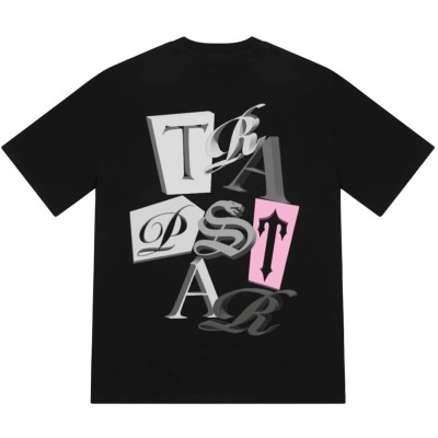 Trapstar TS Script Tee Black/Pink