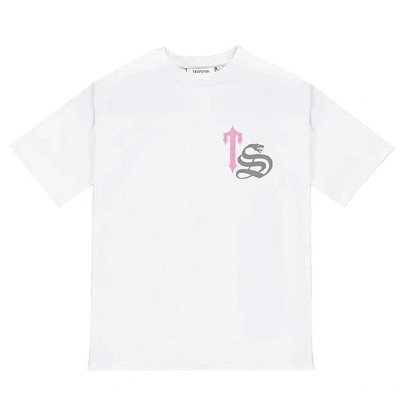 Trapstar TS Script Tee White:Pink2.jpg