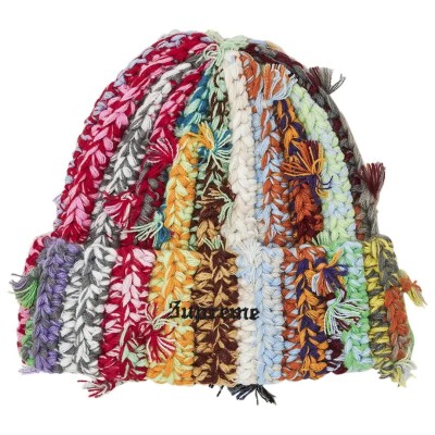 Supreme Hand Tied Beanie Multicolor