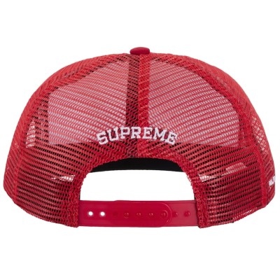 Supreme Number (N)ine® Mickey Mesh Back 5-Panel Red3.jpg