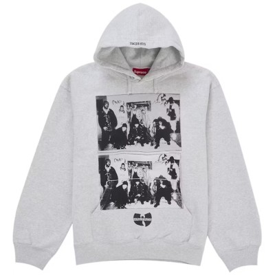 Supreme Wu-Tang Clan Hooded Sweatshirt Heather Grey.jpg