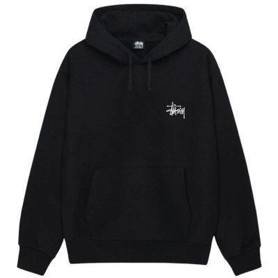 Stussy Basic Hoodie Black
