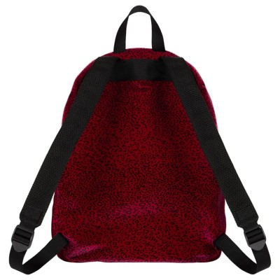 Supreme Velvet Backpack Red Leopard 3.jpg
