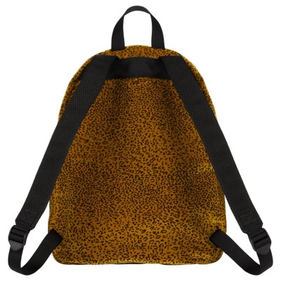 Supreme Velvet Backpack Tan Leopard3.jpg