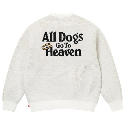 Supreme All Dogs Go to Heaven Sweater White2.jpg