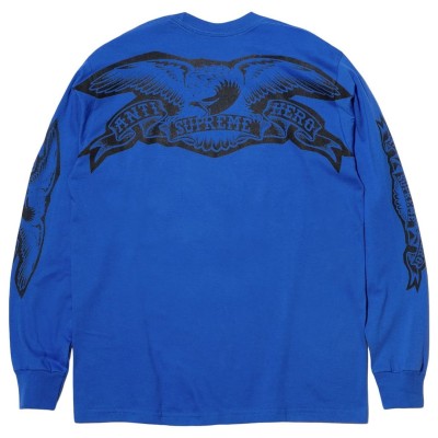Supreme ANTIHERO Eagle L/S Tee Blue