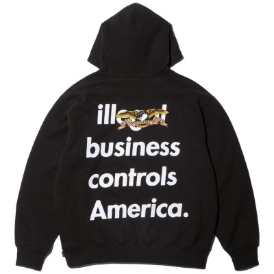 Supreme ANTIHERO Hooded Sweatshirt Black2.jpg