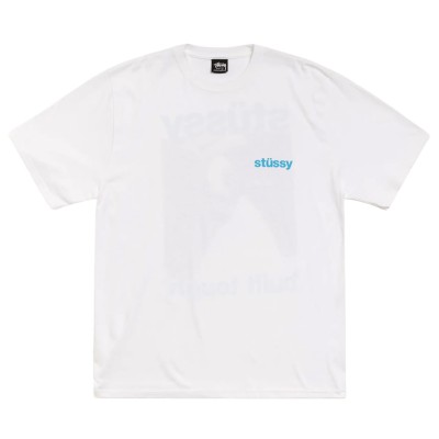 Stussy Built Tough Tee White.jpg