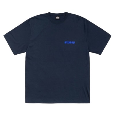 Stussy Built Tough Tee Navy