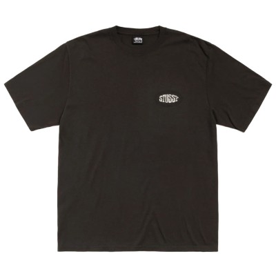Stussy Tile Oval Tee Pigment Dyed Faded Black.jpg