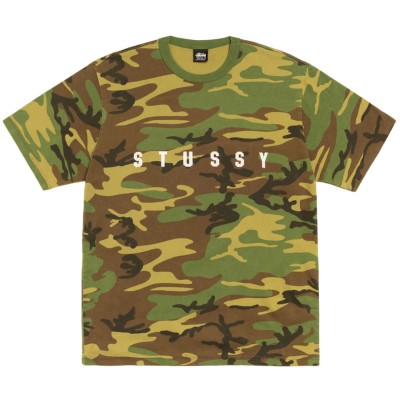 Stussy Lens Tee Camo