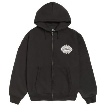Stussy Mantra Zip Hoodie Black.jpg