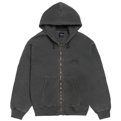 Stussy Modern Age Zip Hoodie Pigment Dyed Black.jpg