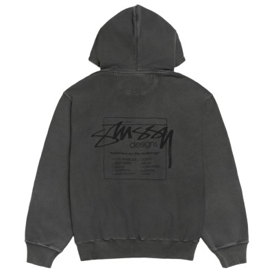 Stussy Modern Age Zip Hoodie Pigment Dyed Black2.jpg