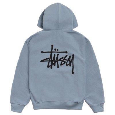 Stussy Basic Zip Hoodie Slate2.jpg