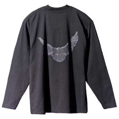 Yeezy Gap Dove Longsleeve Tee Black2.jpg