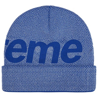 Supreme Studded Knockout Big Logo Beanie Blue2.jpg