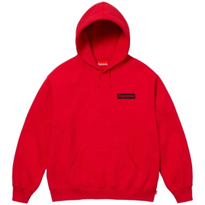 Supreme President Hooded Sweatshirt Red2.jpg