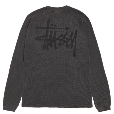 Stussy Basic Thermal Washed Black2.jpg