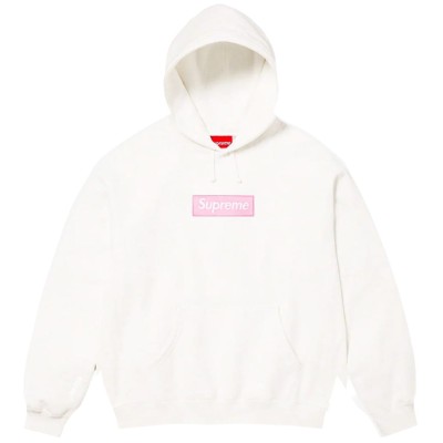 Supreme Box Logo Hooded Sweatshirt White (FW25).jpg