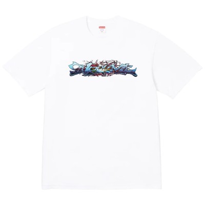 Supreme Tag Tee White