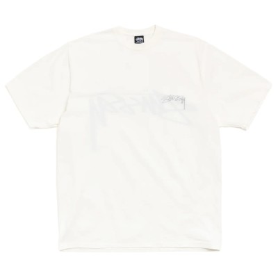 Stussy Smooth Reverse Tee Pigment Dyed Natural