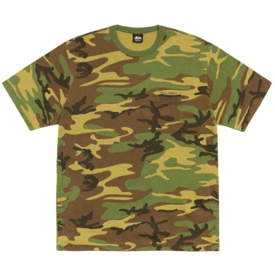 Stussy International Designs Tee Pigment Dyed Camo