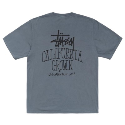 Stussy Cali Grown Tee Pigment Dyed Navy2.jpg
